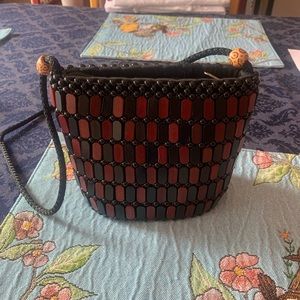 Handmade Masai Village Bag from Tanzania Africa LNWT